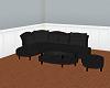 black sofa-13 poses
