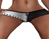 Blk & Silver Hot Shorts