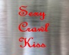 Sexy Crawl Kiss Chair