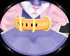 Pet Collar - Orang/Gold