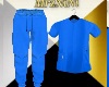 Blue Scrubs Pants
