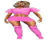 *F M HOT PINK FULL OUTFI