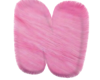 V -N Pink Pillow