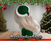 DARK_Green Christmas Hat