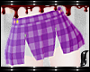 FOX purple plaid skirt!