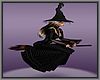 Animated  Witches Broom