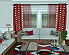 Red curtain