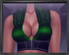 Green Leather Halter
