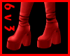 6v3| RED Goddess Boots