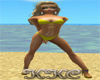 KKC Yellow Shine Bikini