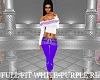 Full Fit White-Purple RL