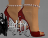 romance red heels