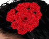 Ethno Roses Red Left