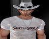S~Cowboy Hat White