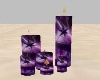 Purple Passion2 candles