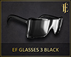 EF Glasses 3 F Black