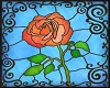 stainedglass rose backdp