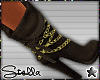 !Chained Up Boots :Brown