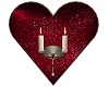 Ruby Heart Sconce