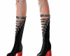 #boots red sparkle 5 kz