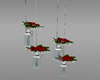 Hanging Rose Vases