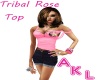 AKL) Tribal Rose Tee