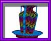 (sm)vase fountain zebra