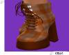 [Gel]Fall Plaid Boots