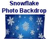 (MR) Snowflake Backdrop