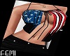 4th July Cropped Halter