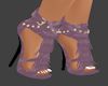 jmw~Purple Fringe Heels