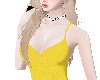 Sexy yellow dress