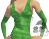 L. Green Dress Top 2