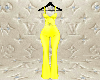 Yellow Flare Body-Suit