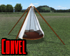 Outdoor cuddle swing