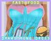 {W}Retro Fast Food Dress