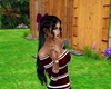 Sassy Black Hair w/Bow