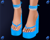 *S* Sandals Blue