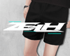 ♦ Blk Loose Shorts