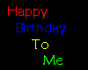 "Happy Birthday To Me"