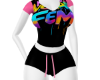 Fem Brand short set