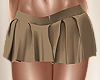 T- Skirt Pleat brown