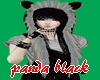 Panda Black +hair black