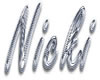 Nicki Silver Sticker