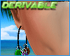 Beaded Earrings Mesh