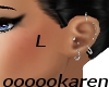 Diamond Ear Piercings L