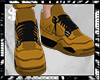 Gold + Black Shoes