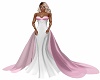 Pink&White Wedding Gown