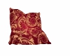 !K! RED/GOLD PILLOW