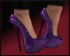 IVI Purple Pvc Heels